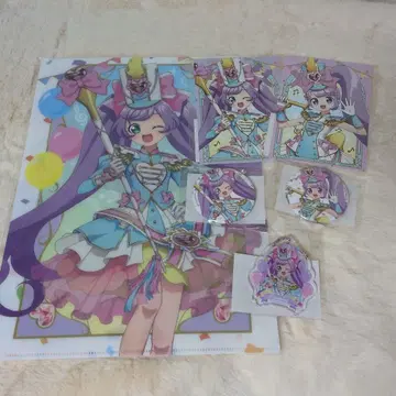 마루쿠지 아이돌타임 프리파라 마나카 라라 마나카 논 6점 세트