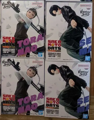 사카모토 데이즈 피규어 4개 세트