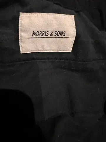 MORRIS & SONS 블랙 슬랙스 사이즈 3