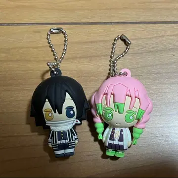 귀멸의 칼날 입체 러버 마스코트 이쿠로 오바나이 칸로지 미츠리