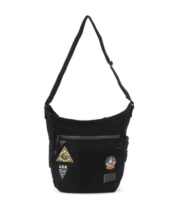 AVIREX TOP GUN 3 숄더백 블랙