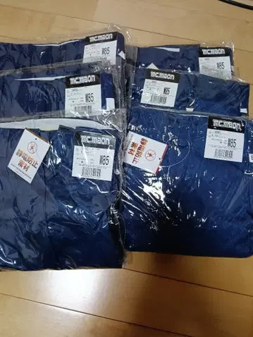 작업 바지 W85 슬랙스 타입 6세트