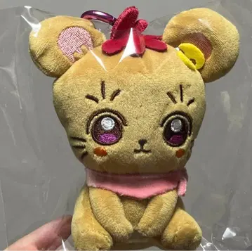 오쟈마녀 도레미 애니멀즈 카라비너 부착 봉제 인형 마스코트 충견 키체인