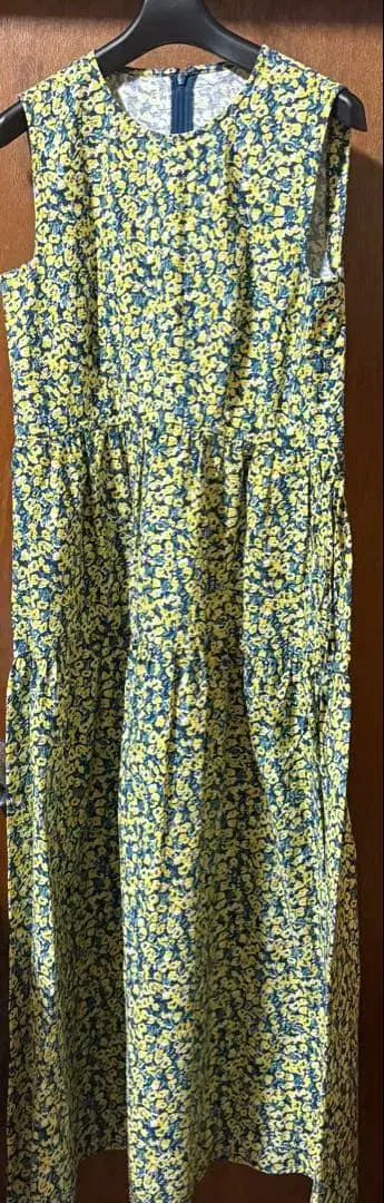 꽃무늬 롱 원피스