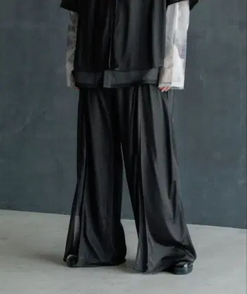 HARE 시어 레이어드 팬츠 S