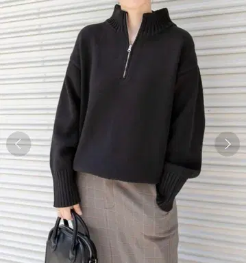 어반 리서치 FORK&SPOON 하프 지퍼 니트