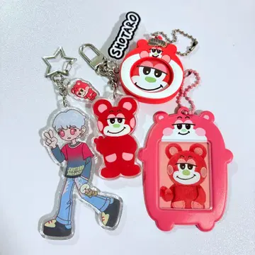 리즈코 아크릴 키링 캔뱃지 사진 홀더