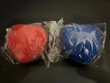 새상품 B'z FYOP 2025 하트형 굿즈 빨파 세트