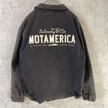 Subciety 데님 자켓 집업 블랙 M 사이즈