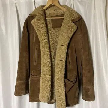 양가죽 자켓 M 사이즈 브라운