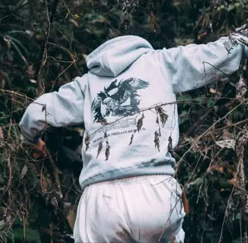 RETURN 지퍼 후드티