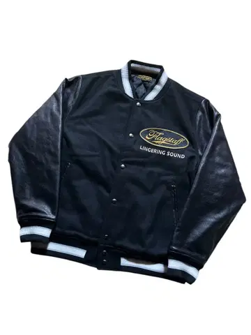 FLAGSTAFF 스누피 콜라보 바시티 자켓 L