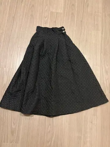 프레이 아이디 플레어 스커트 블랙 FWFS245043