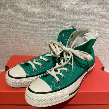 그린 하이컷 스니커즈