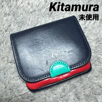 [ 미사용 ] Kitamura 키타무라 코인 케이스 동전 지갑 가죽