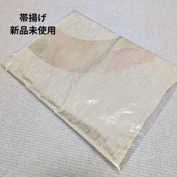 오비 장식 천 미사용 새상품 담은 색감