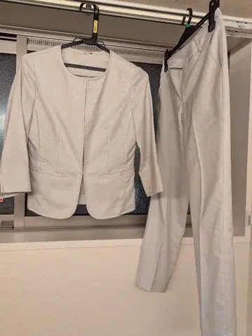 수트 셋업 상하의 아이스 그레이