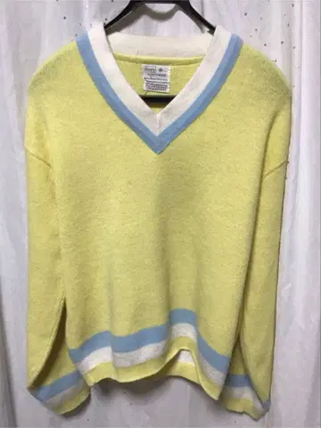 시어스 Sears 빈티지 60'S V넥 스웨터
