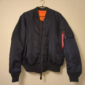 ALPHA MA-1 플라이트 자켓 네이비