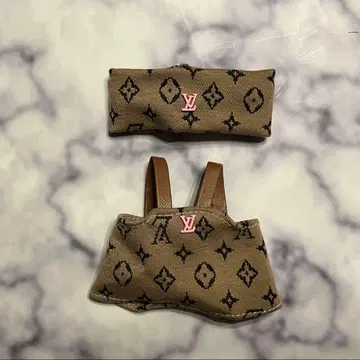 Labubu 라부부 옷 갈아입기 의류 모자 살로펫 브라운