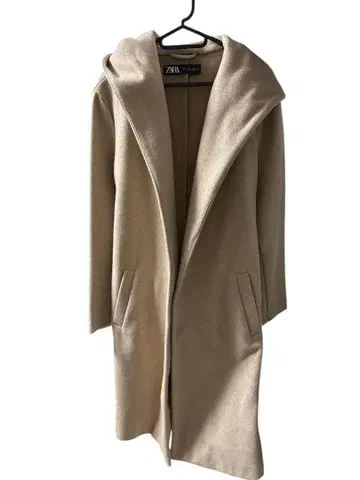 ZARA 베이지 롱 코트 L