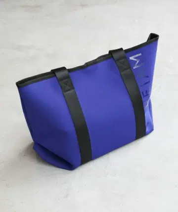 헤레이암 토트백 로고 블루