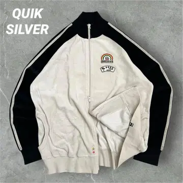 [ 인기 아이템 ] 퀵실버 트랙 자켓 벨로아 00s 자수 L