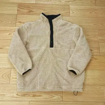 워크맨 불티가 붙어도 타기 어려운 플리스 풀오버 XL