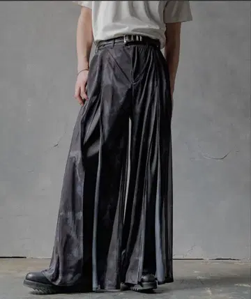 시어 레이어드 팬츠 HARE 와이드 팬츠 슬랙스