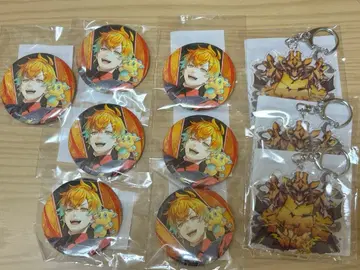 니지산지 우사미 리토 스트리트 파이터 6 콜라보 캔뱃지 키링