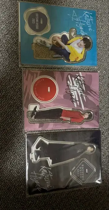 효도 카이 아크릴 스탠드 세트 2023 3종