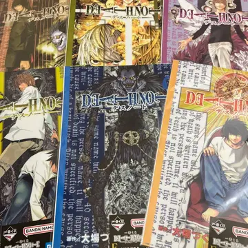 제일복권 데스노트 F상 클리어 포스터 6종 세트