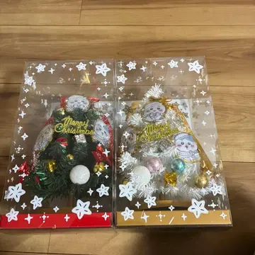 [ 2종 세트 ] 치이카와 (먼작귀) 크리스마스 트리