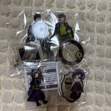 트위스테 릴리아 아크릴 스탠드 3개 & 러버 키링 세트