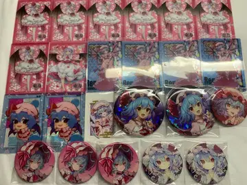 동방Project 레밀리아 스칼렛 클리어 카드 스티커 캔 배지