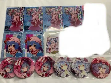 동방Project 레밀리아 스칼렛 클리어 카드 스티커 캔 배지