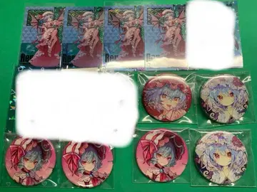 동방Project 레밀리아 스칼렛 클리어 카드 스티커 캔 배지