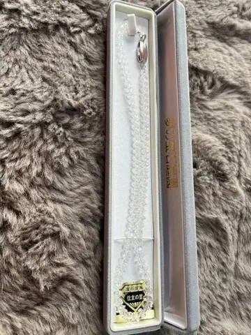 꿈의 옥돌 정원 신겐의 마을 수정 목걸이