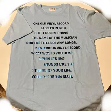 후지이 후미야 쥬온가쿠단 파란 라벨 티셔츠 사이즈 L