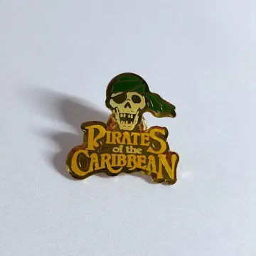 디즈니 캐리비안의 해적 핀 배지