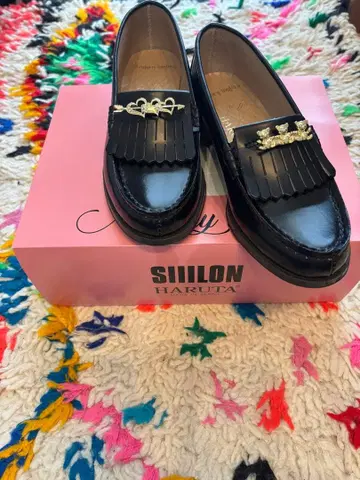 SIIILON x HARUTA 로퍼 블랙