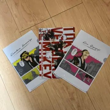 도쿄 리벤저스 클리어 파일 세트