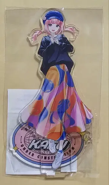 카미츠바키시 건설 중 성지 순례 아크릴 스탠드 모리사키 카호