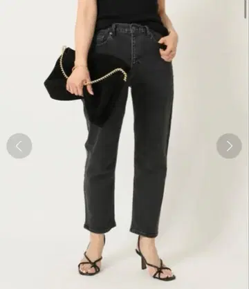 두지엠 클라세 EVERYDAY 하이웨스트 데님 블랙