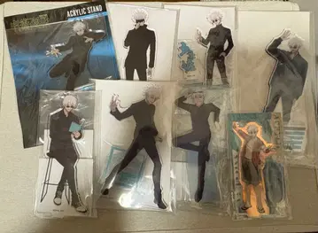 주술회전 고죠 사토루 아크릴 스탠드 묶음 판매 8개 세트