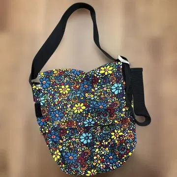 Bohemians 보헤미안 CANVAS 꽃무늬 숄더백