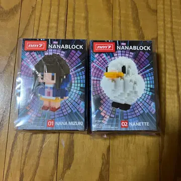미즈키 나나 NANABLOCK 블록 2종 세트 LIVE VISION