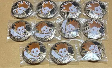 HUNTER x HUNTER 조각 시리즈 캔뱃지 곤 중국 한정판 세트