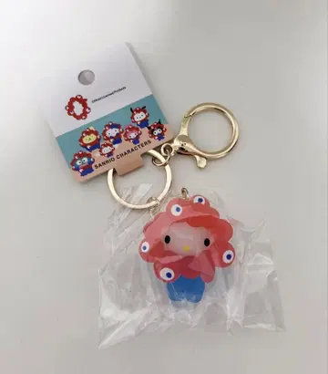 오사카 간사이 만박 산리오 미야쿠미야쿠 입체 마스코트 클리어 컬러 키티