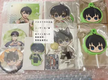 [블루 록] 캔뱃지 아크릴 스탠드 이사기 요이치